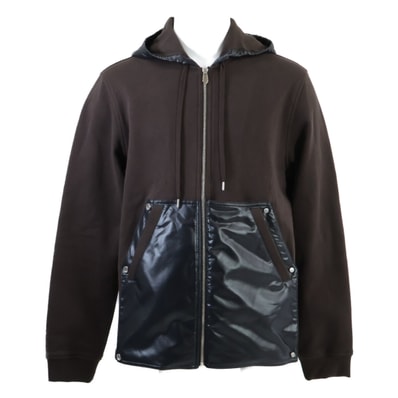 エルメス 【美品】ナイロン切替 ジップアップ パーカー/ M
