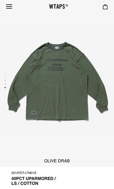 wtaps 221ATDT-LTM01S