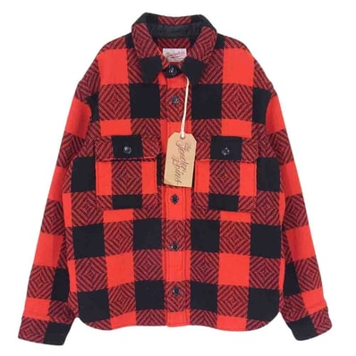 TENDERLOIN テンダーロイン ジャケット T-BUFFALO SHT JKT バッファロー シャツ ジャケット レッド系 S【中古】