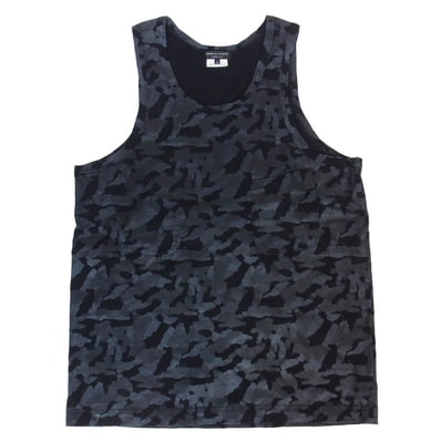 COMME des GARCONS HOMME PLUS コムデギャルソンオムプリュス 09SS PC-T037 Black is Best ブラックイズベスト期 ポケット タンクトップ ノースリーブ カットソー ブラック系 M【中古】