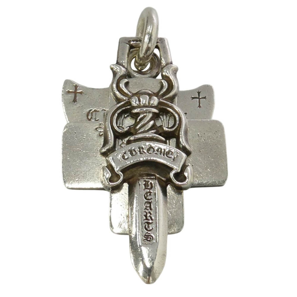 CHROME HEARTS クロムハーツ(原本無) 3TRINKETS スリートリンケッツ ペンダントトップ シルバー系【中古】