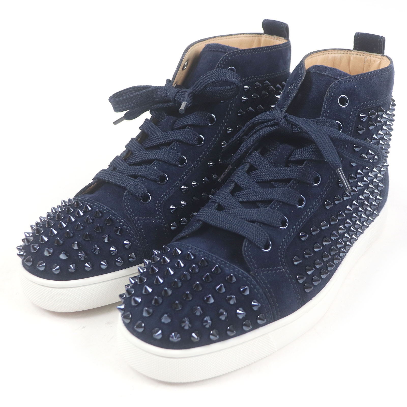 未使用品 クリスチャンルブタン ハイカットスニーカー LOUIS FLAT