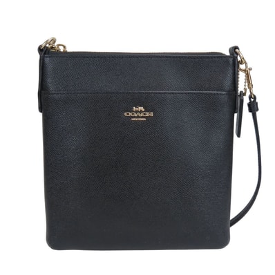 【中古】 コーチ ショルダーバッグ 41320 レザー ブラック 斜め掛け ポシェット レディース 女性 COACH