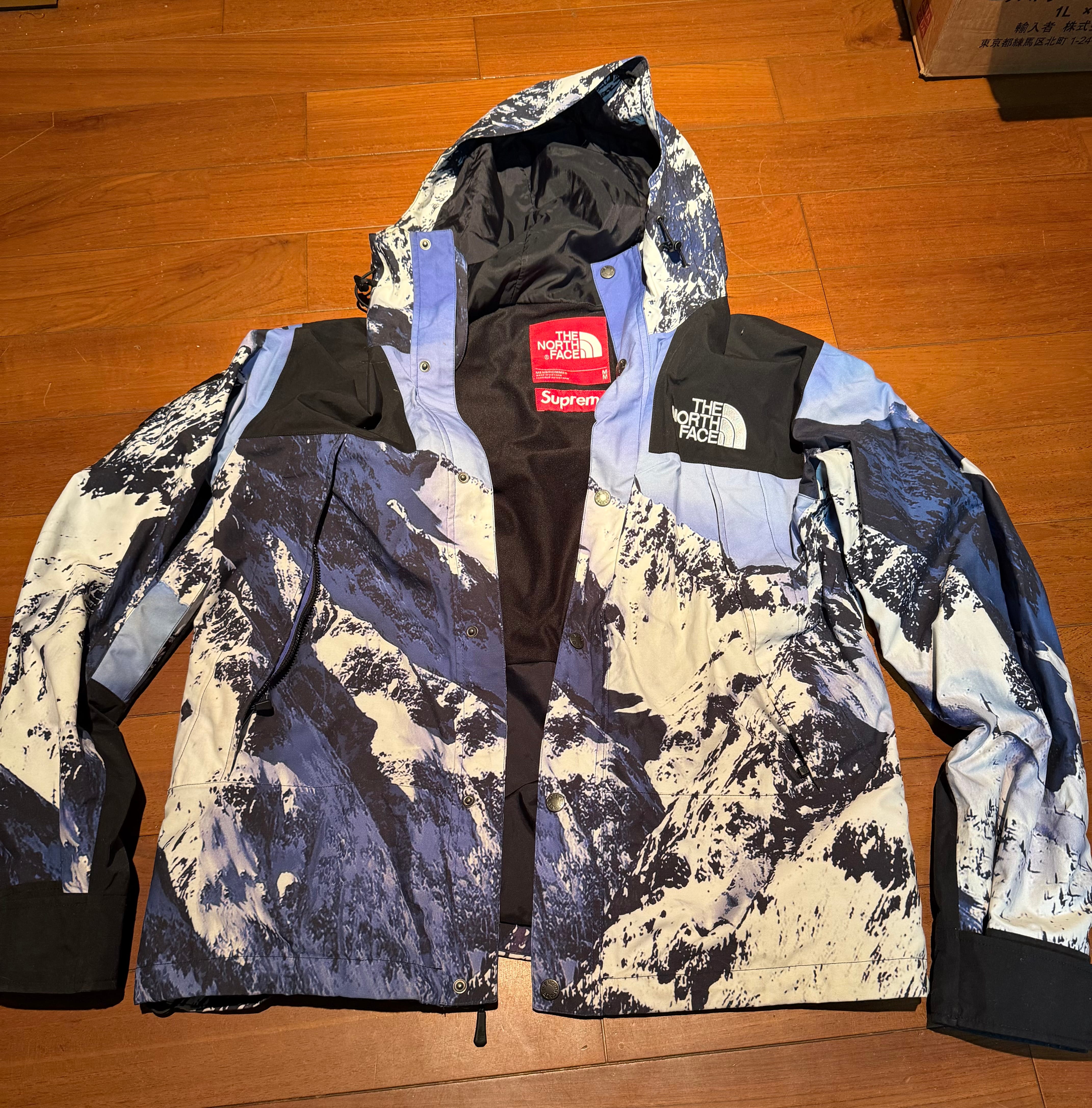 Supreme x The North Face Mountain Parka "Blue"
