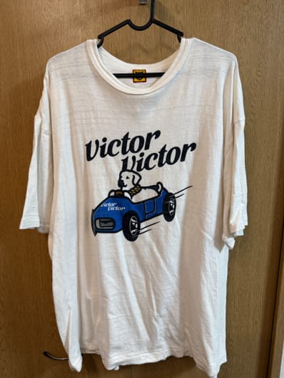 HUMAN MADE x Victor Victor T-Shirt "White" XX25TE010
