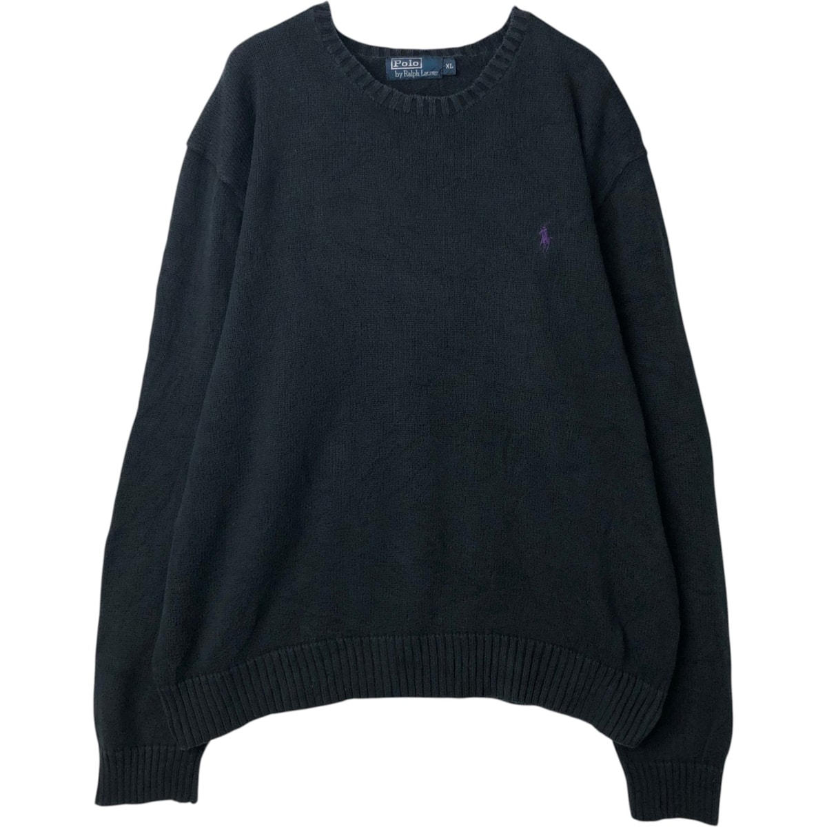 古着 ラルフローレン Ralph Lauren POLO by Ralph Lauren コットンニットセーター メンズXL相当/eaa627504