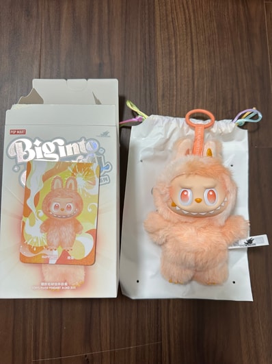 POP MART THE MONSTERS (LABUBU) Big into Energy Series Plush Pendant HAPPINESS