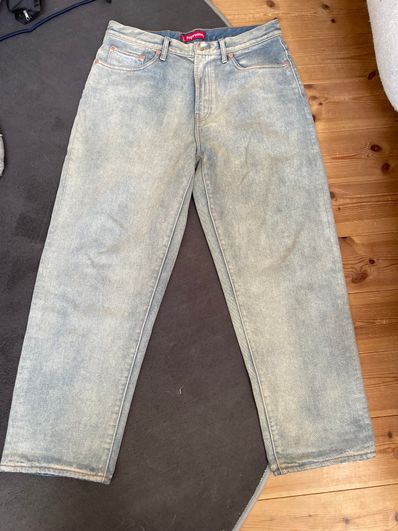 Supreme Baggy Jean "Dirty Indigo" (23SS)
