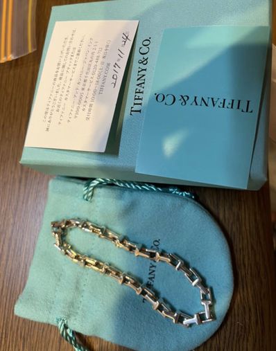 良品 ティファニー T ナロー チェーン ブレスレット