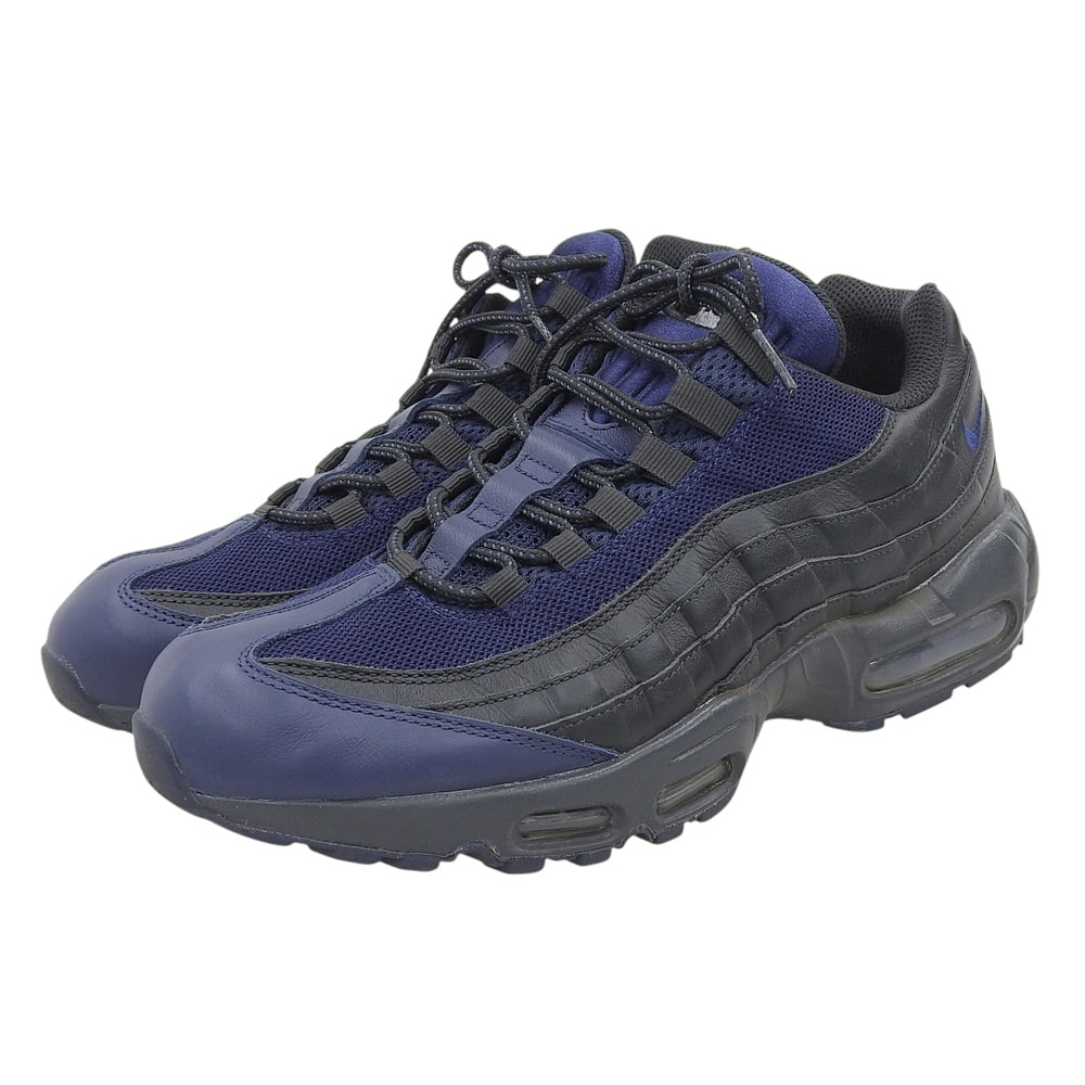 ナイキ 美品 Air Max 95 By You Custom ローカットスニーカー シューズ メンズ ブラック×ブルー 29cm 314350-998 11(US)