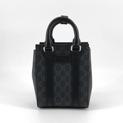 GUCCI(グッチ) GGスプリーム ミニトート 696010 トートバッグ ブラック