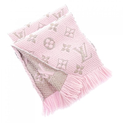 ルイヴィトン LOUIS VUITTON エシャルプ ロゴマニア シャイン M70466 MUFFLER