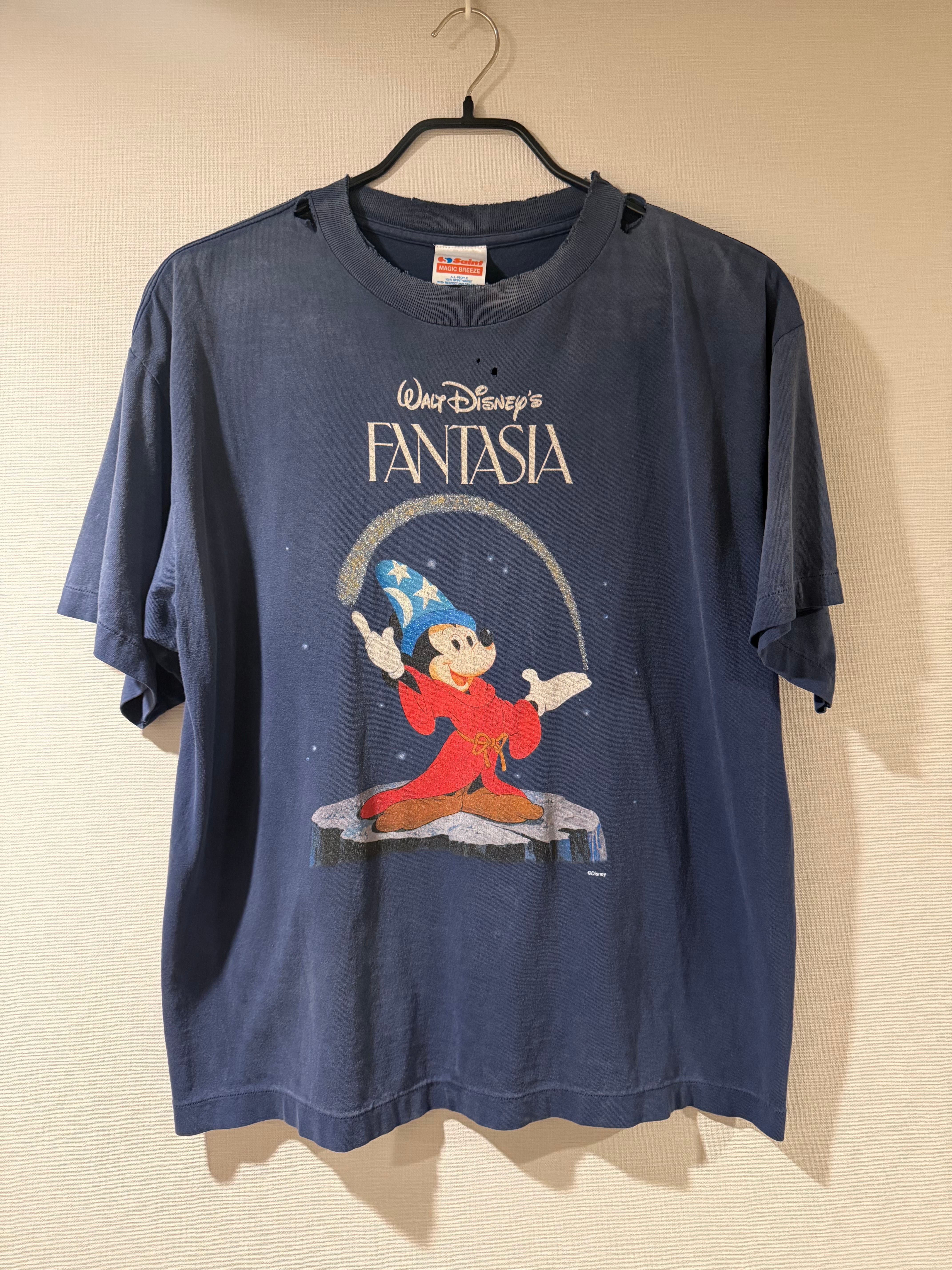SAINT Mxxxxxx x Disney FANTASIA DNF SS Tee "Navy"