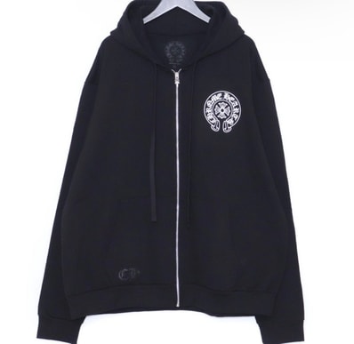 Chrome Hearts Horseshoe Zip Hoodie Tokyo Exclusive "Black"