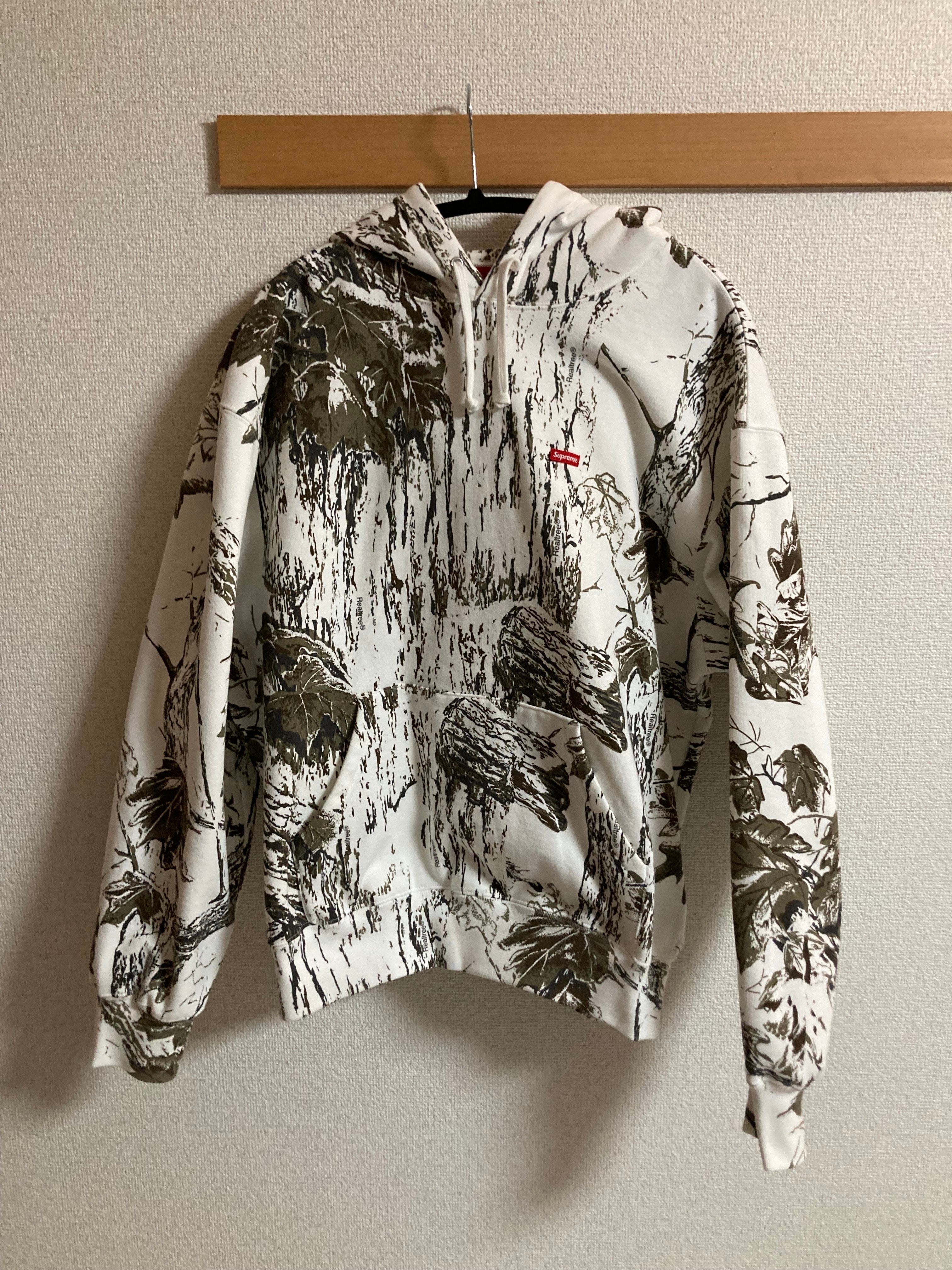 Supreme Small Box Hooded Sweatshirt "Snow Camo" (24SS)