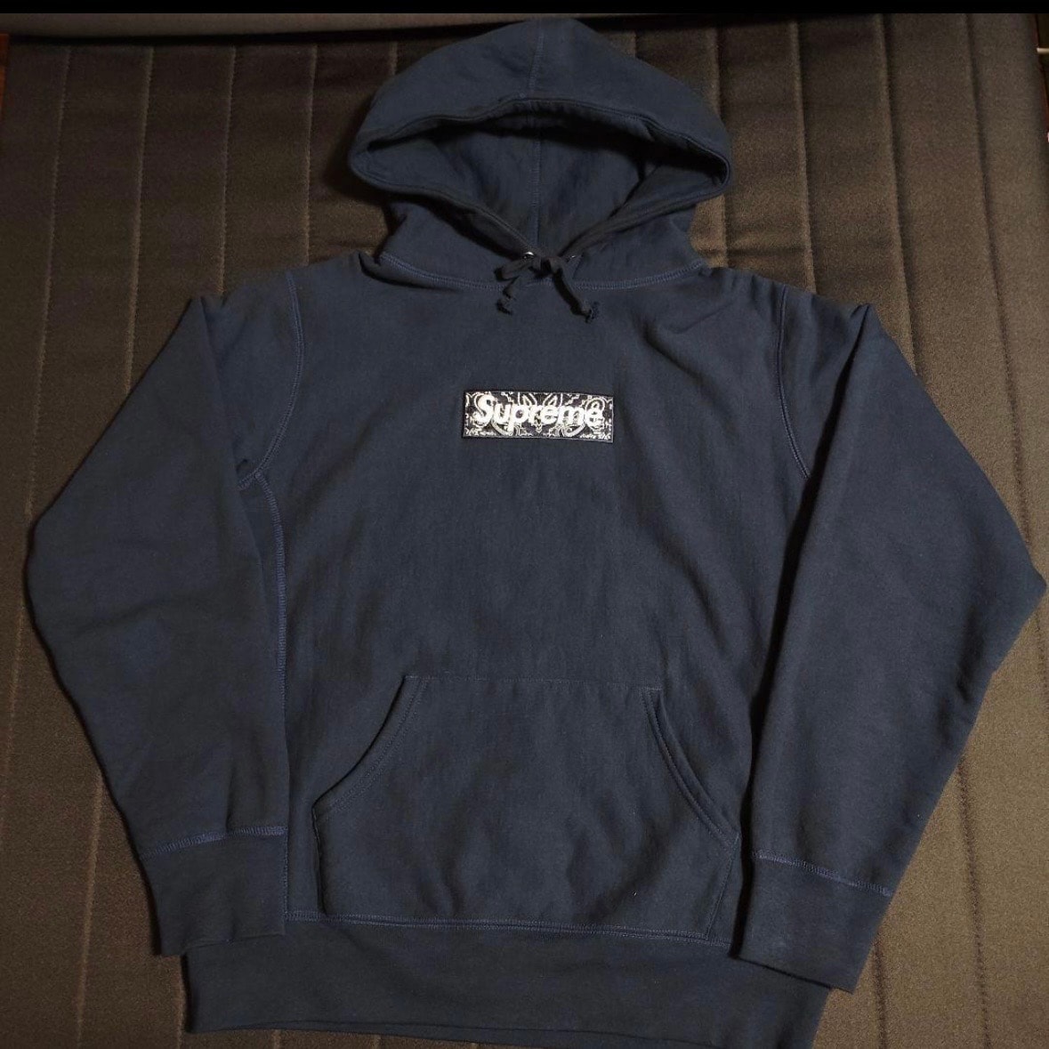 Supreme Bandana Box Logo Hooded Sweatshirt 