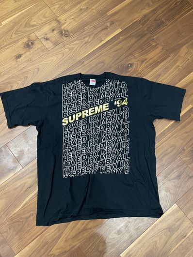 Supreme Respected Tee "Black"