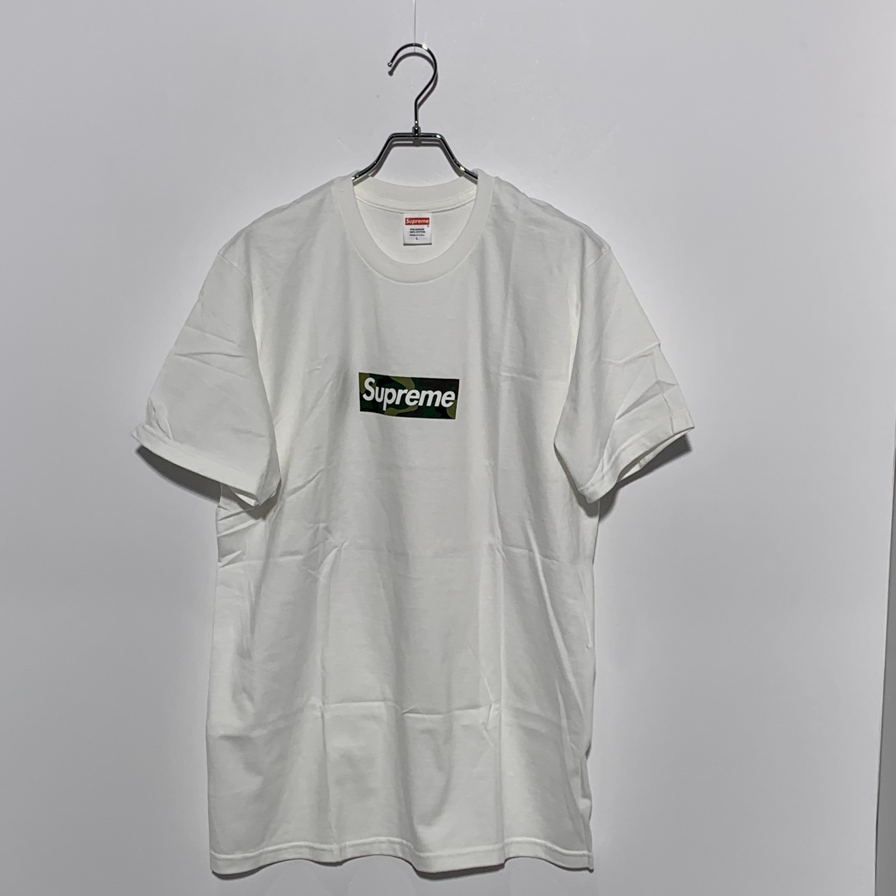シュプリーム ボックス ロゴ Tシャツ "ホワイト" (23FW)