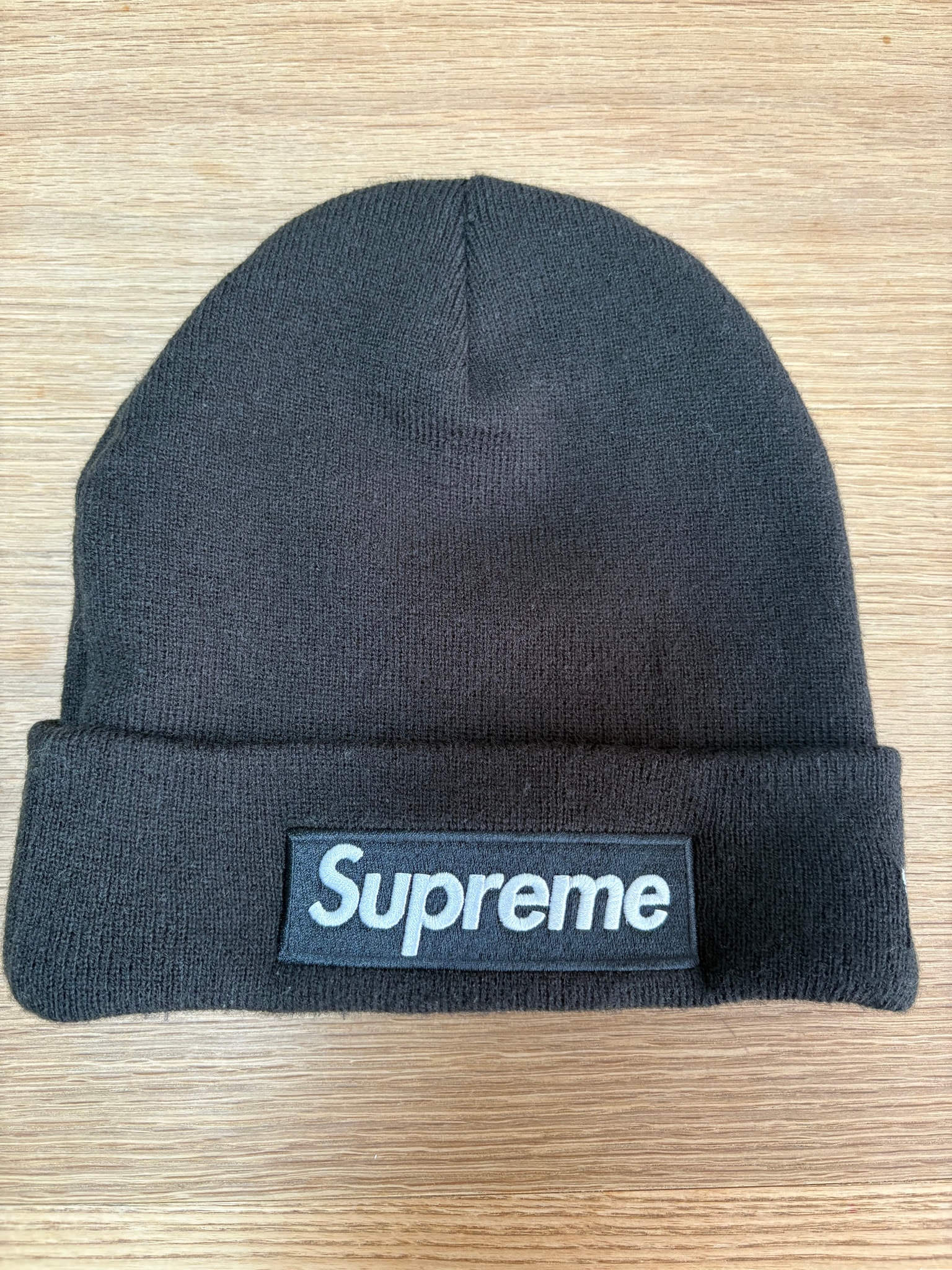 Supreme x NEW ERA Box Logo Beanie (25FW) "Black"