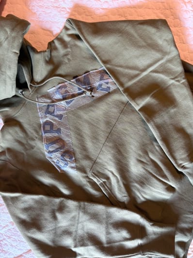 Supreme x Champion Hooded Sweatshirt "Olive"