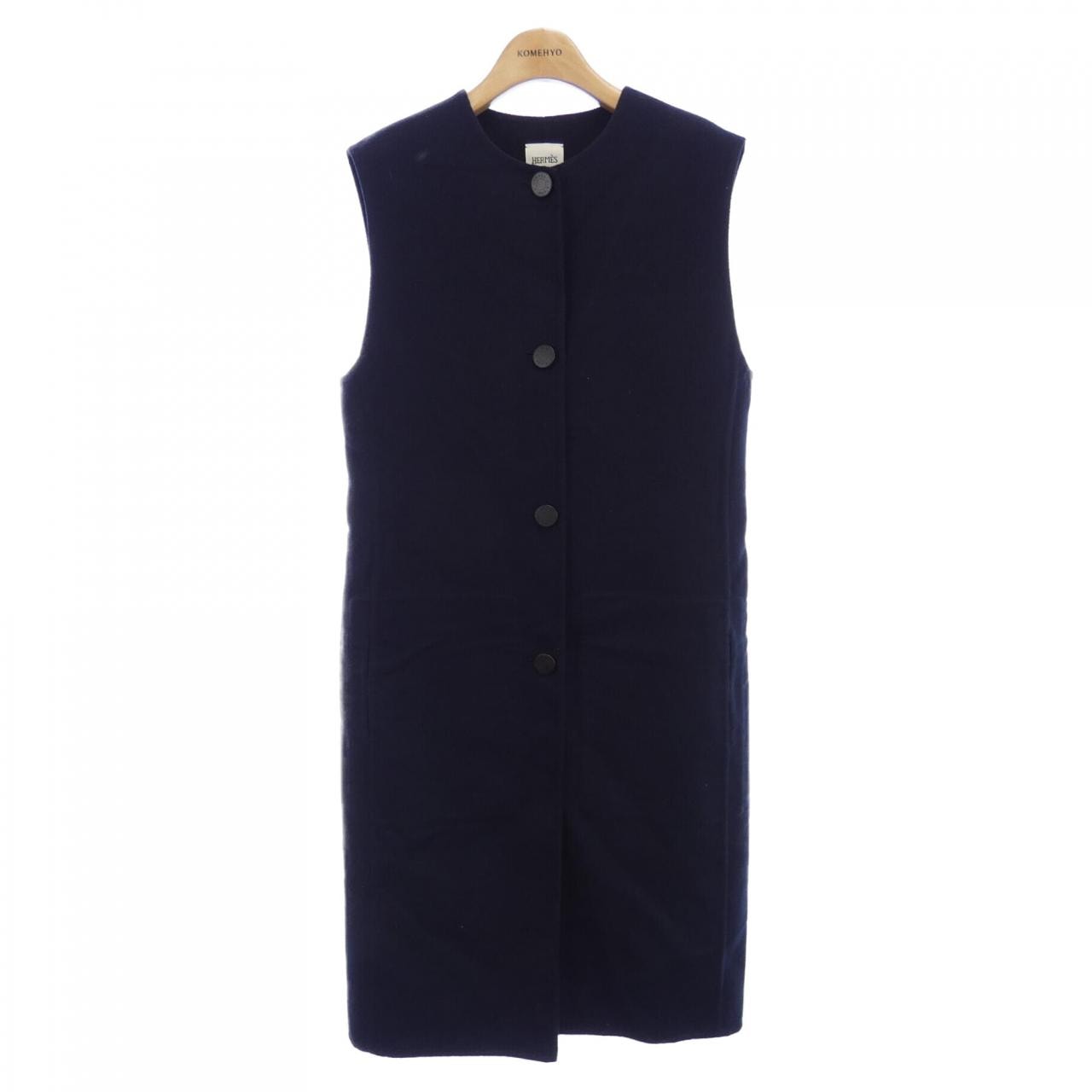 エルメス HERMES ロングベスト