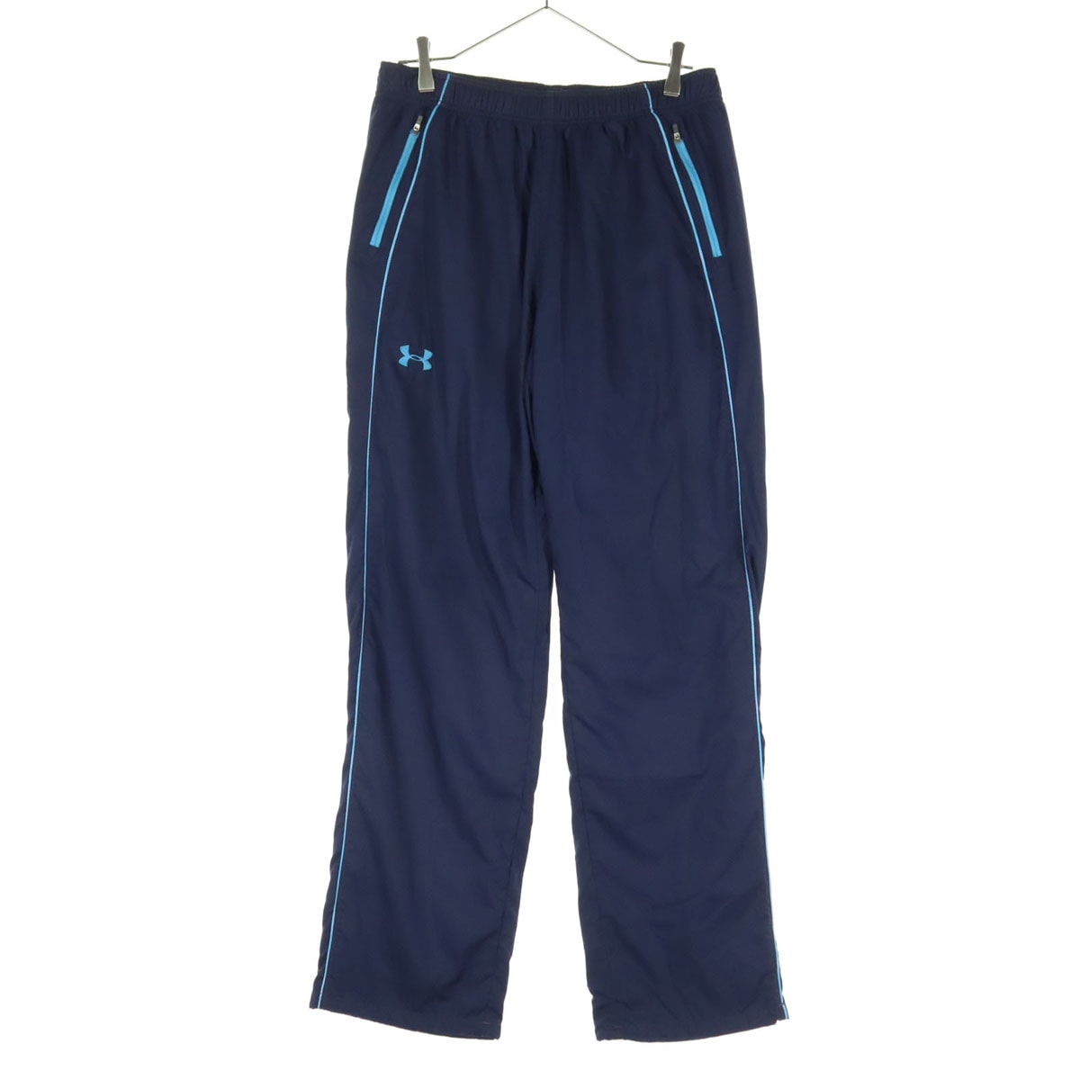 UNDER ARMOUR アンダーアーマー ワンポイントロゴ ロングパンツ LG ネイビー ジャージ