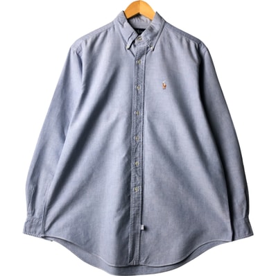 古着 ラルフローレン Ralph Lauren 長袖 ボタンダウンシャツ メンズL相当/eaa567221