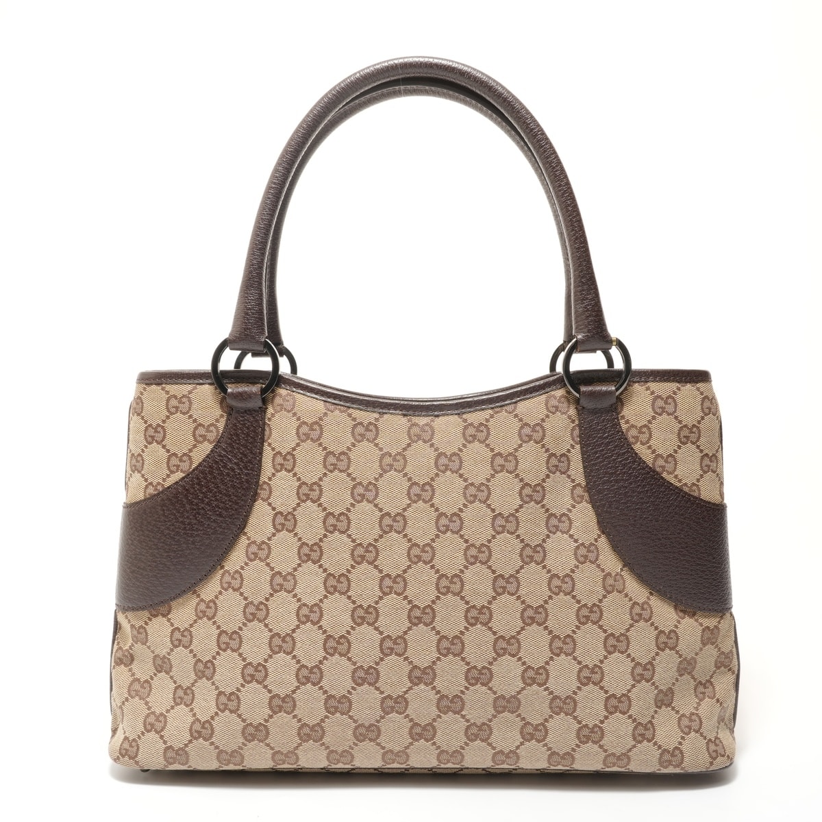 GUCCI グッチ ミニボストンバッグ GGプラス シェリーライン ヴィンテージ ベージュ グリーン レッド PVCコーティングキャンバス バッグ ファッション アイテム ユニセックス C (やや傷や汚れあり)】GUCCI グッチ ミニボストンバッグ GGプラス