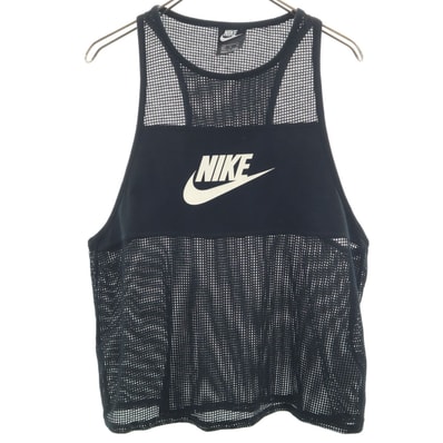 NIKE ナイキ メッシュ タンクトップ XL ブラック