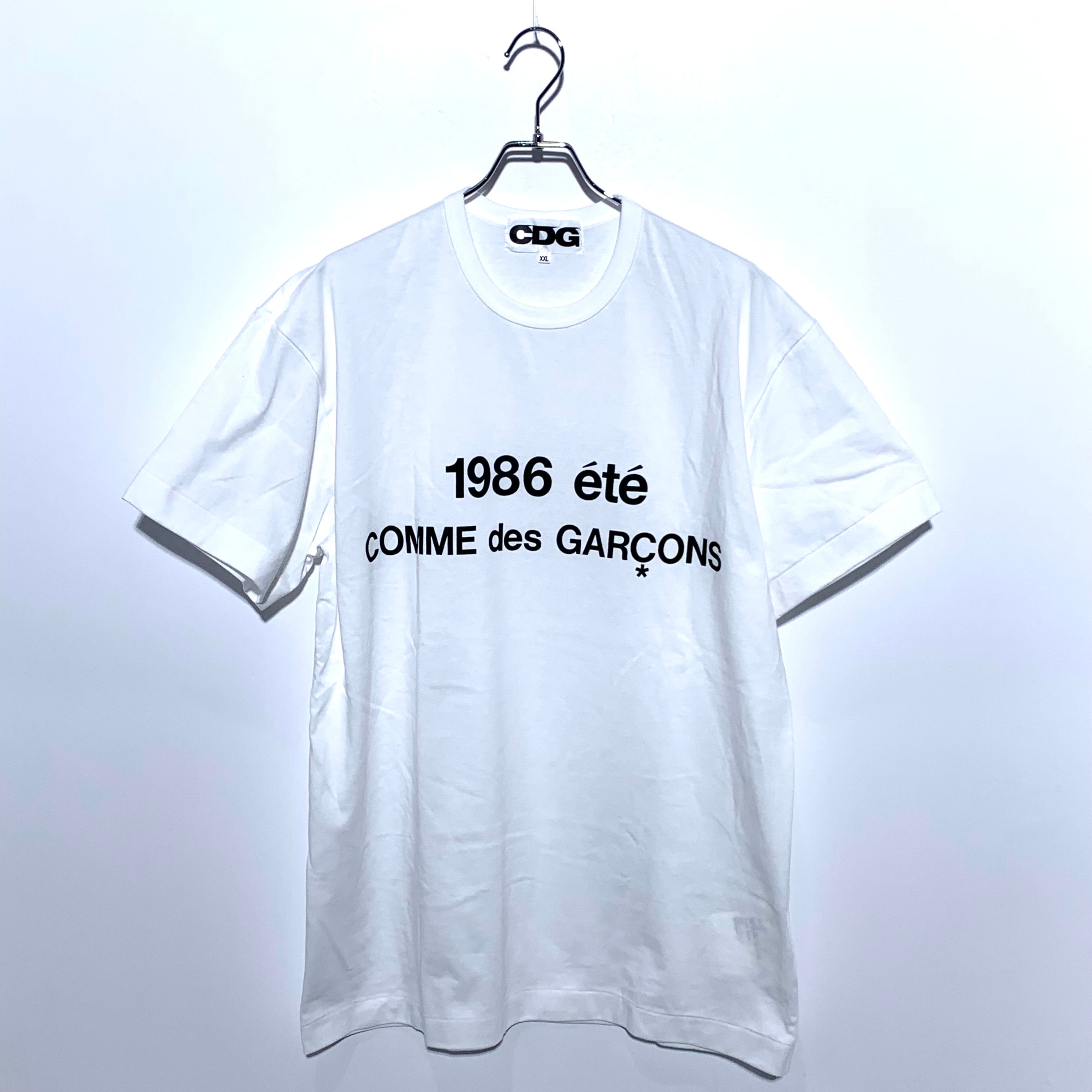 Comme des Garçons 1986 COMME des GARCONS T-SHIRT "White"