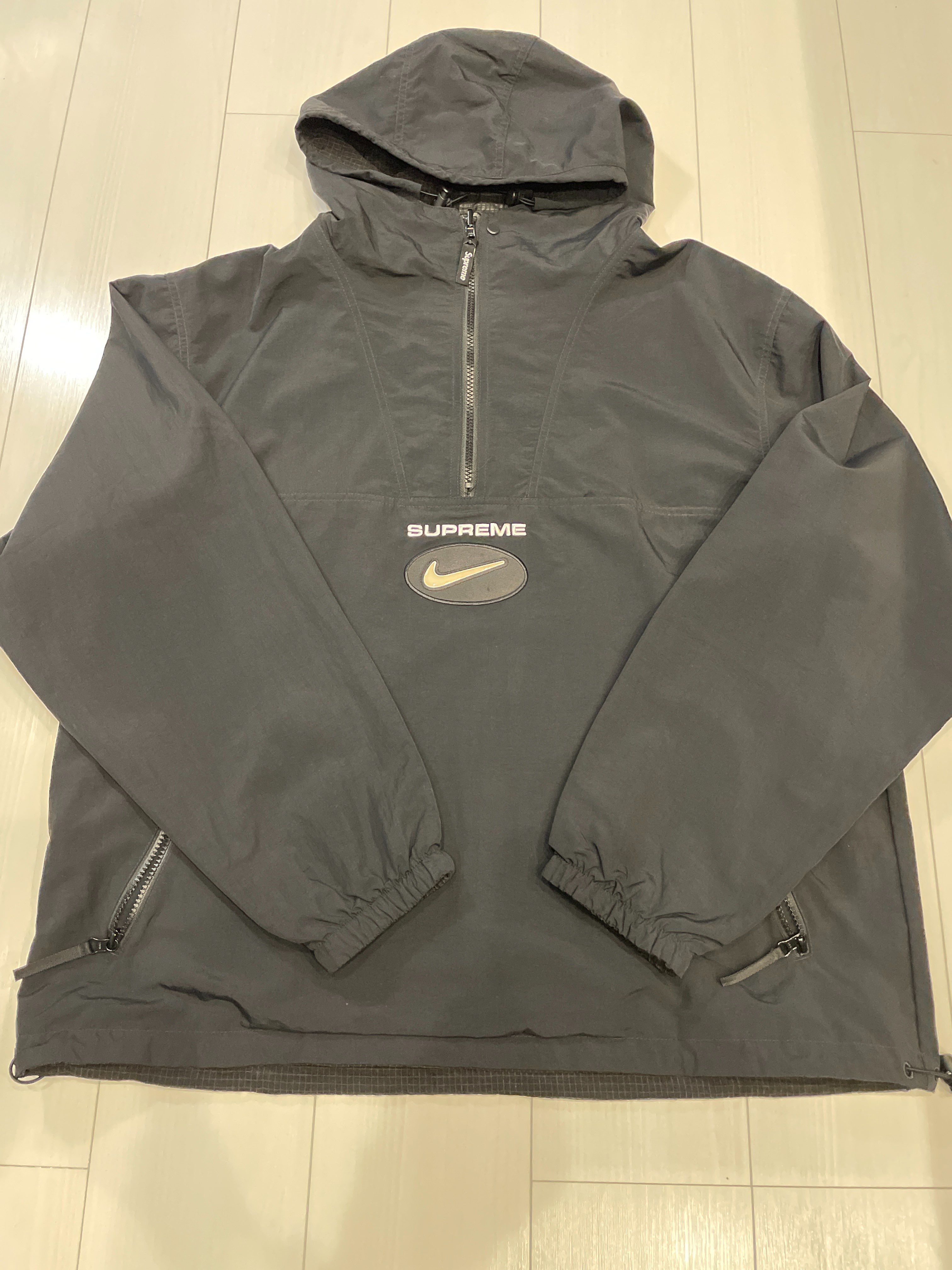Supreme / Nike Jewel Reversible Ripstop Anorak "Black"