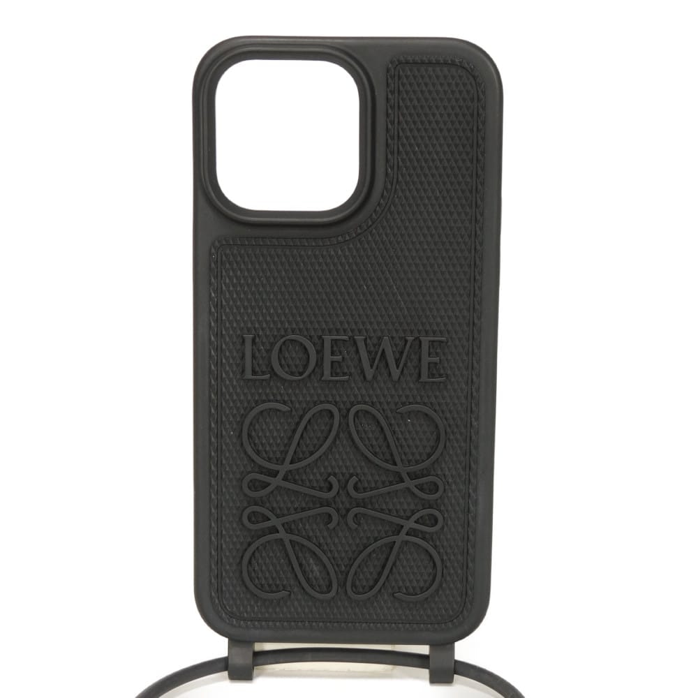 C (やや傷や汚れあり)】LOEWE ロエベ アナグラム iPhone 14 Pro Max
