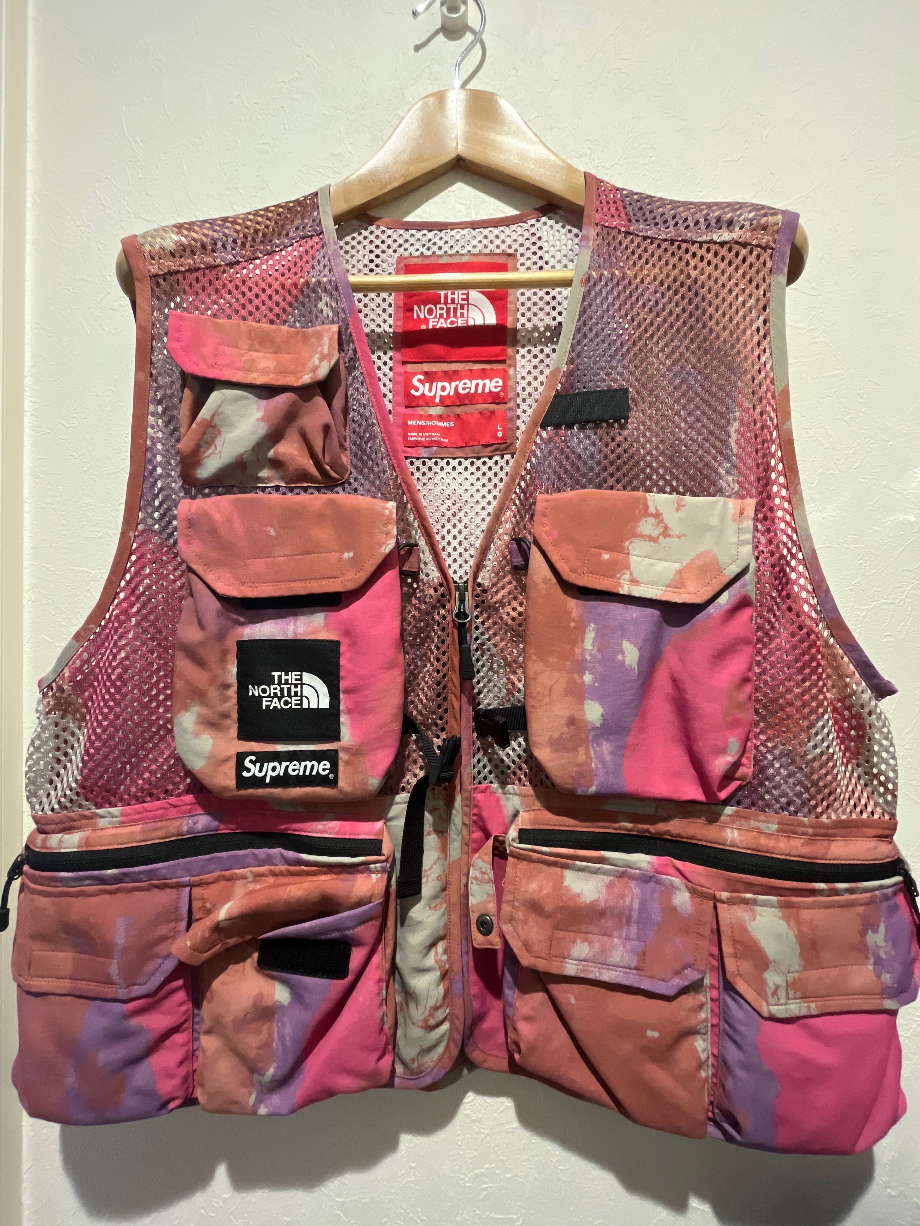 Supreme x The North Face Cargo Vest "Pink"