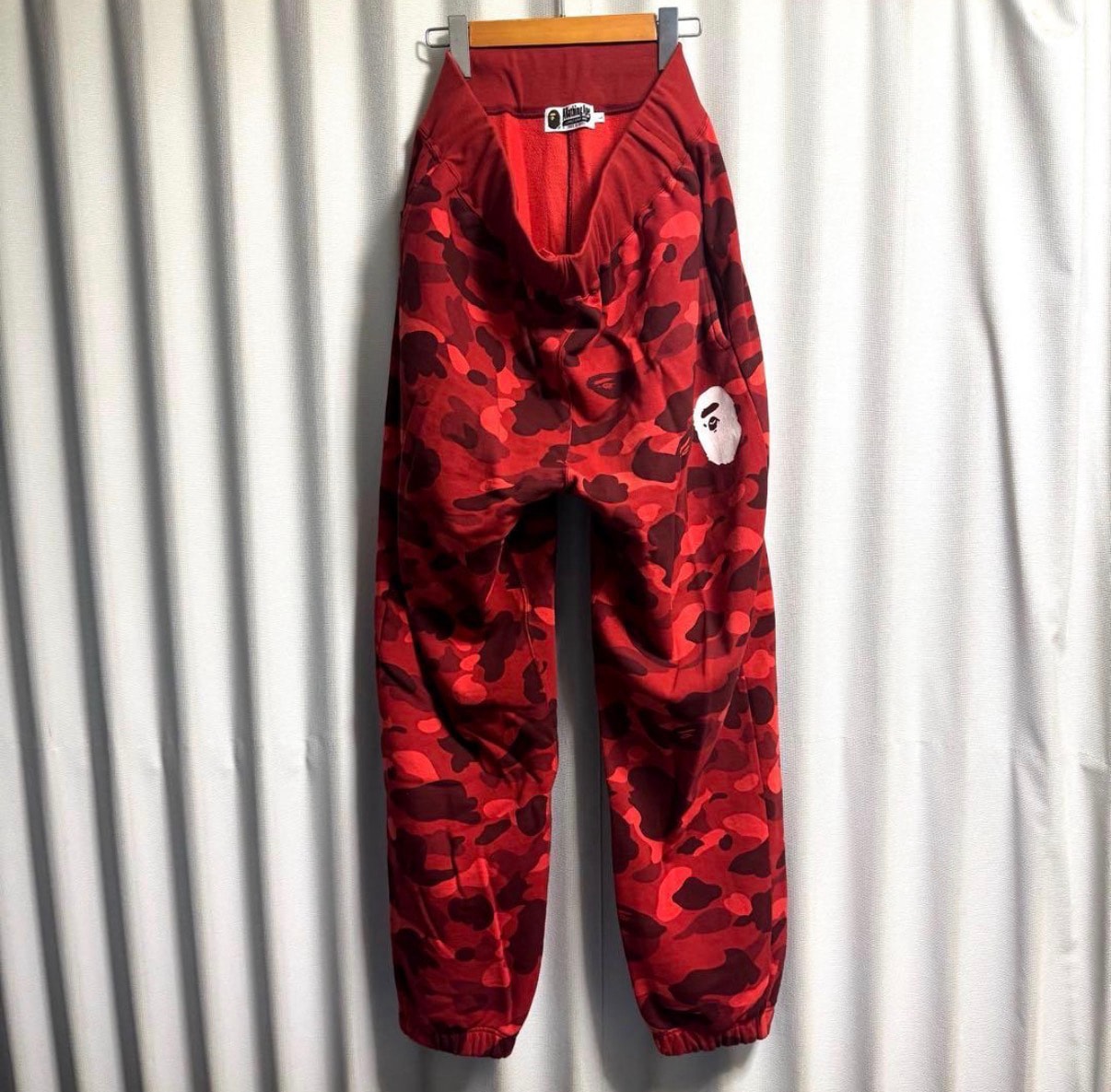 極美品 A BATHING APE COLOR CAMO SWEAT PANTS ベイプ カラーカモ スウェットパンツ