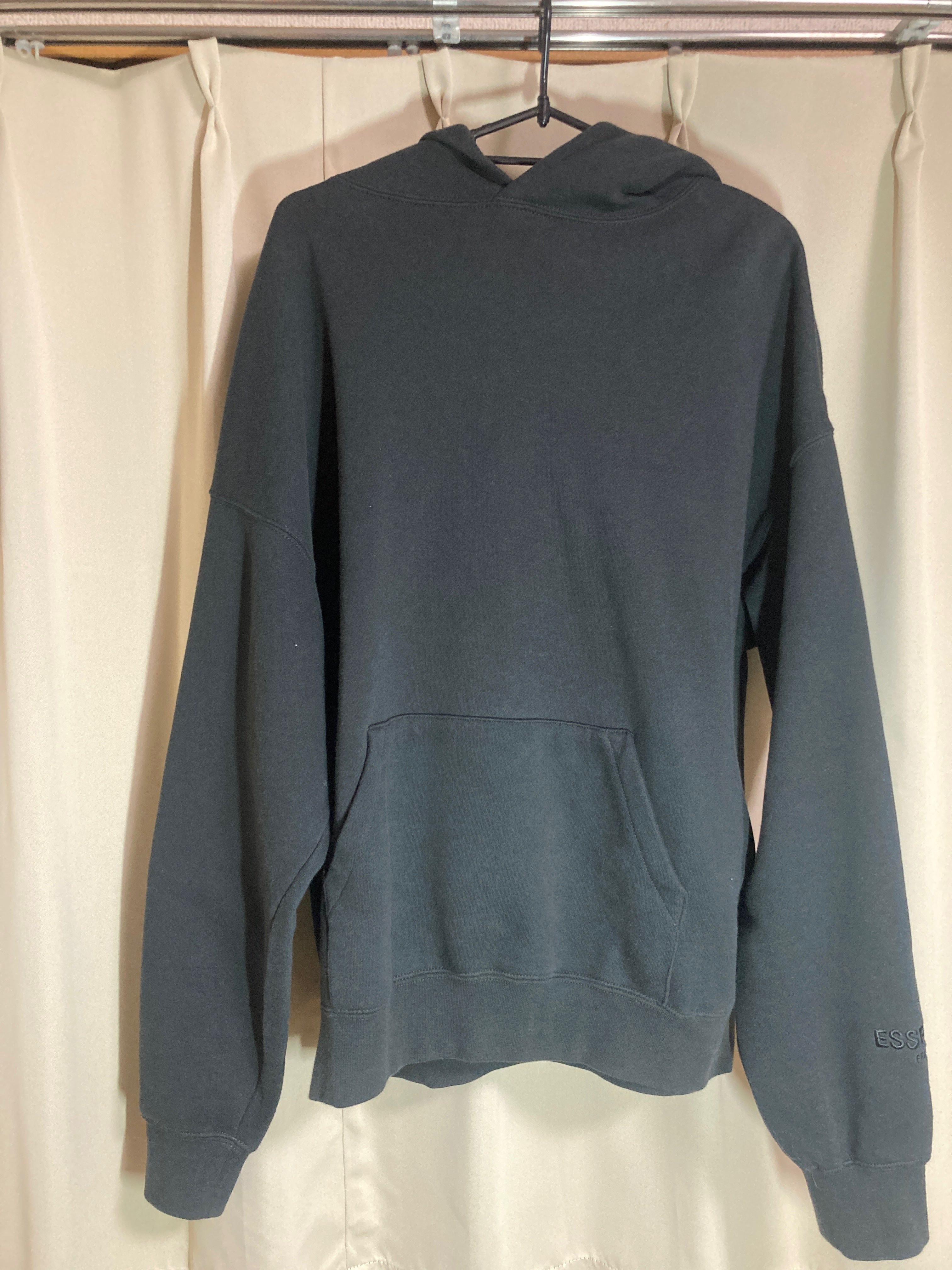 FEAR OF GOD ESSENTIALS 3M logo Pullover Hoodie "Black"