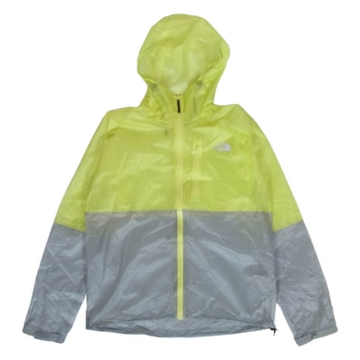 THE NORTH FACE ノースフェイス ジャケット NPW11500 Hydrena Jacket レディース ハイドレナ ジャケット グレー系 イエロー系 S【中古】