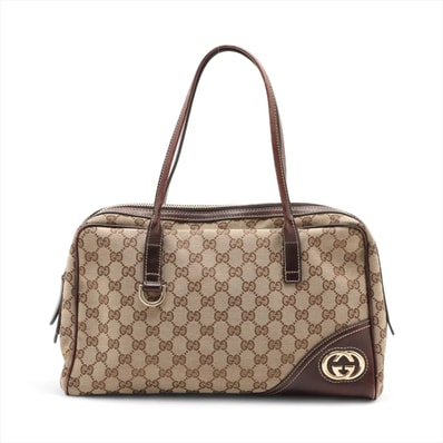 ■美品 グッチ GGキャンバスニューブリット 169971 ショルダーバッグ