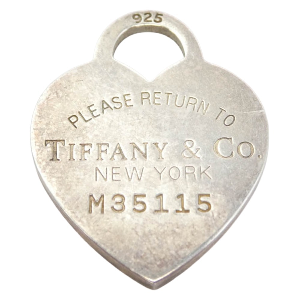 TIFFANY&Co. ティファニー ペンダントトップ リターントゥ ハート ペンダントトップ アクセサリー シルバー系【中古】