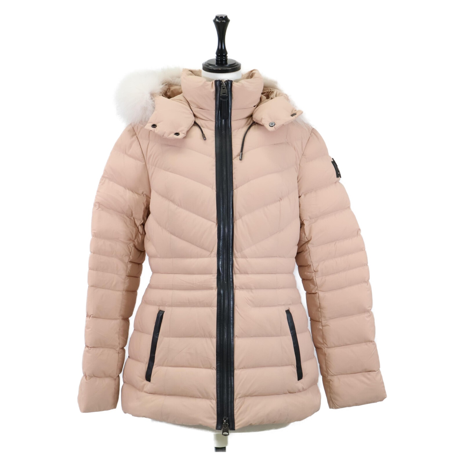 マッカージュ QC010379 ファー/フード付 ダウン L/G