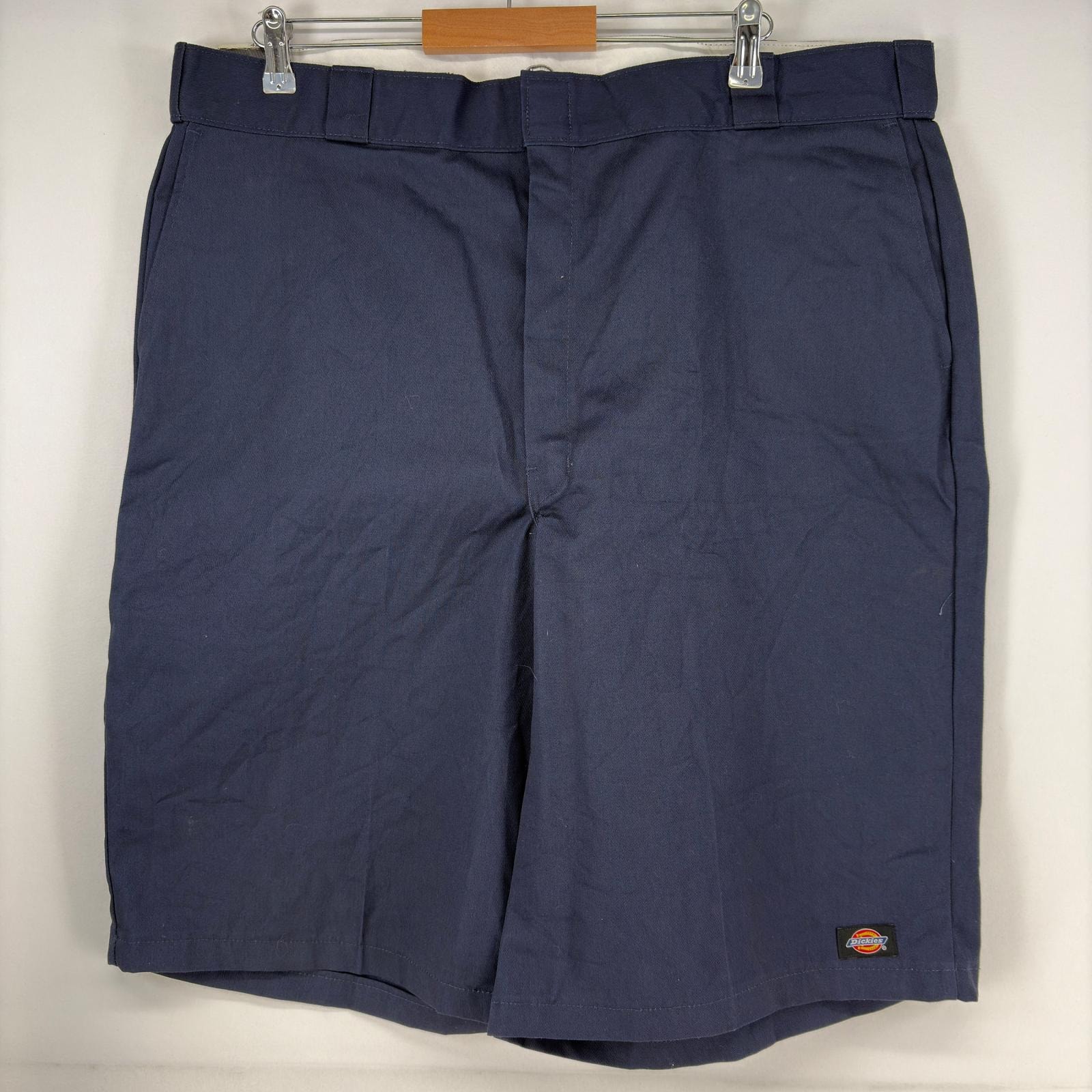 古着 デッドストック ディッキーズ Dickies ショートパンツ ワーク ハーフパンツ 大きいサイズ タグ付き w42 ネイビー メンズ