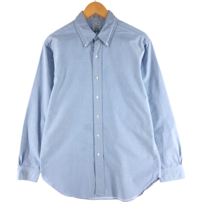 古着 ブルックスブラザーズ Brooks Brothers REGENT 長袖 ボタンダウンシャツ USA製 メンズL相当/eaa528688