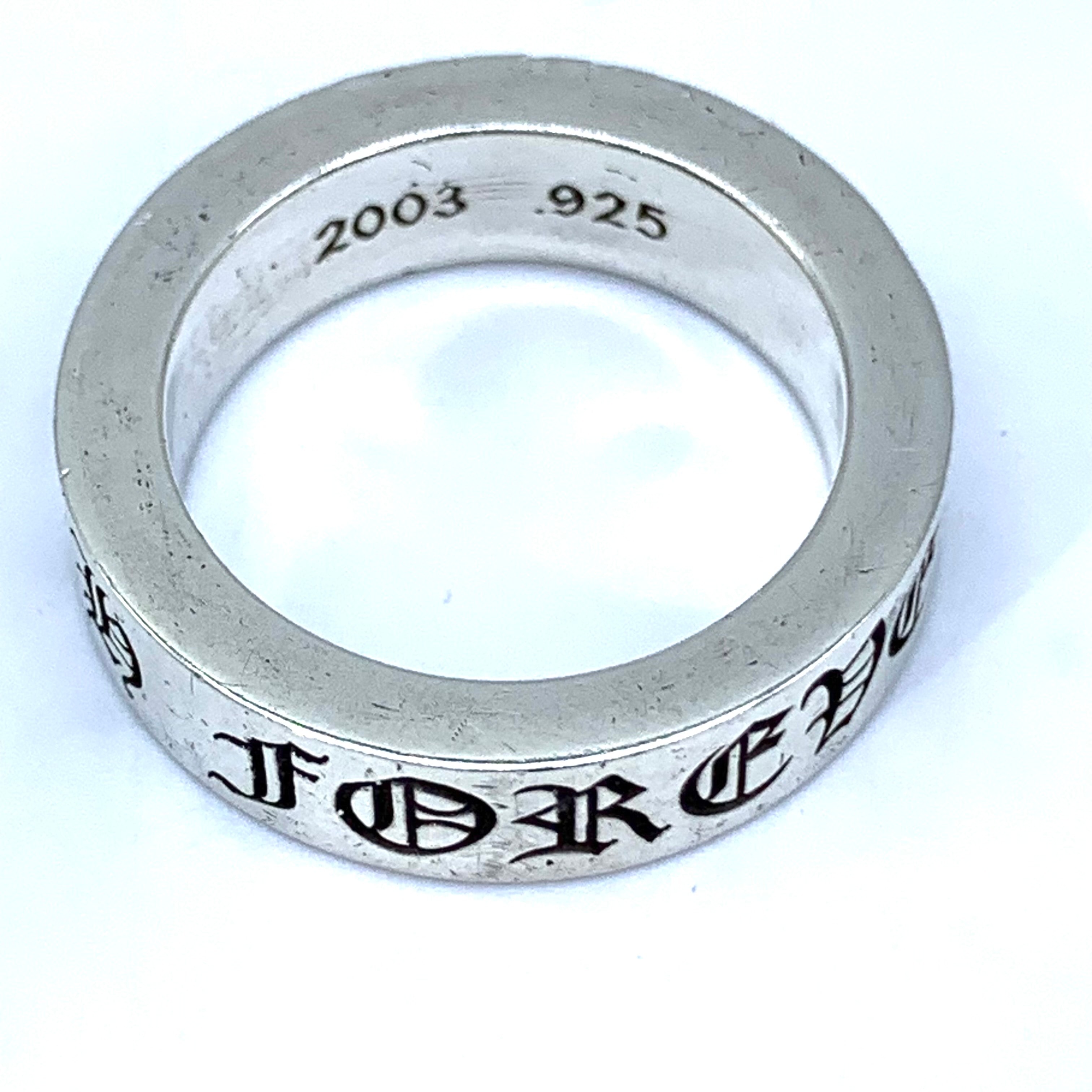 Chrome Hearts Spacer Ring 6mm CH Forever "Silver"