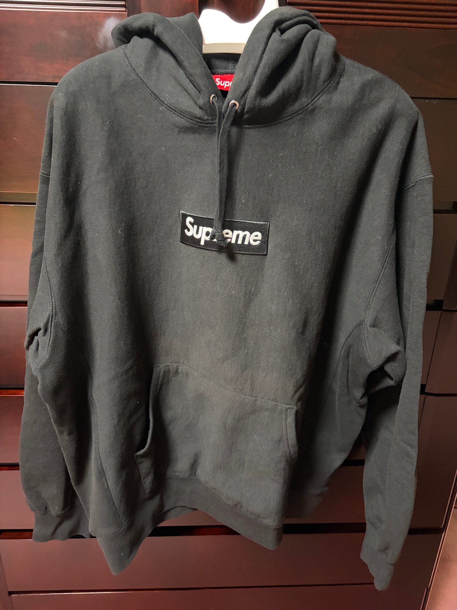 Supreme Box Logo Hooded Sweatshirt "Black" (24FW)