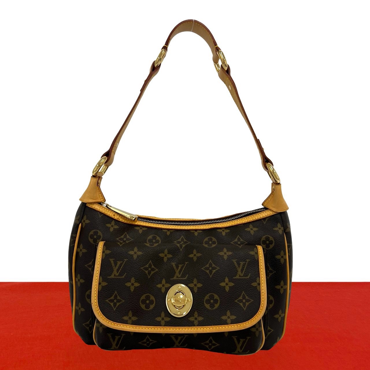 LOUIS VUITTON ルイヴィトン ティカル GM モノグラム レザー PVC ショルダーバッグ ブラウン
44751