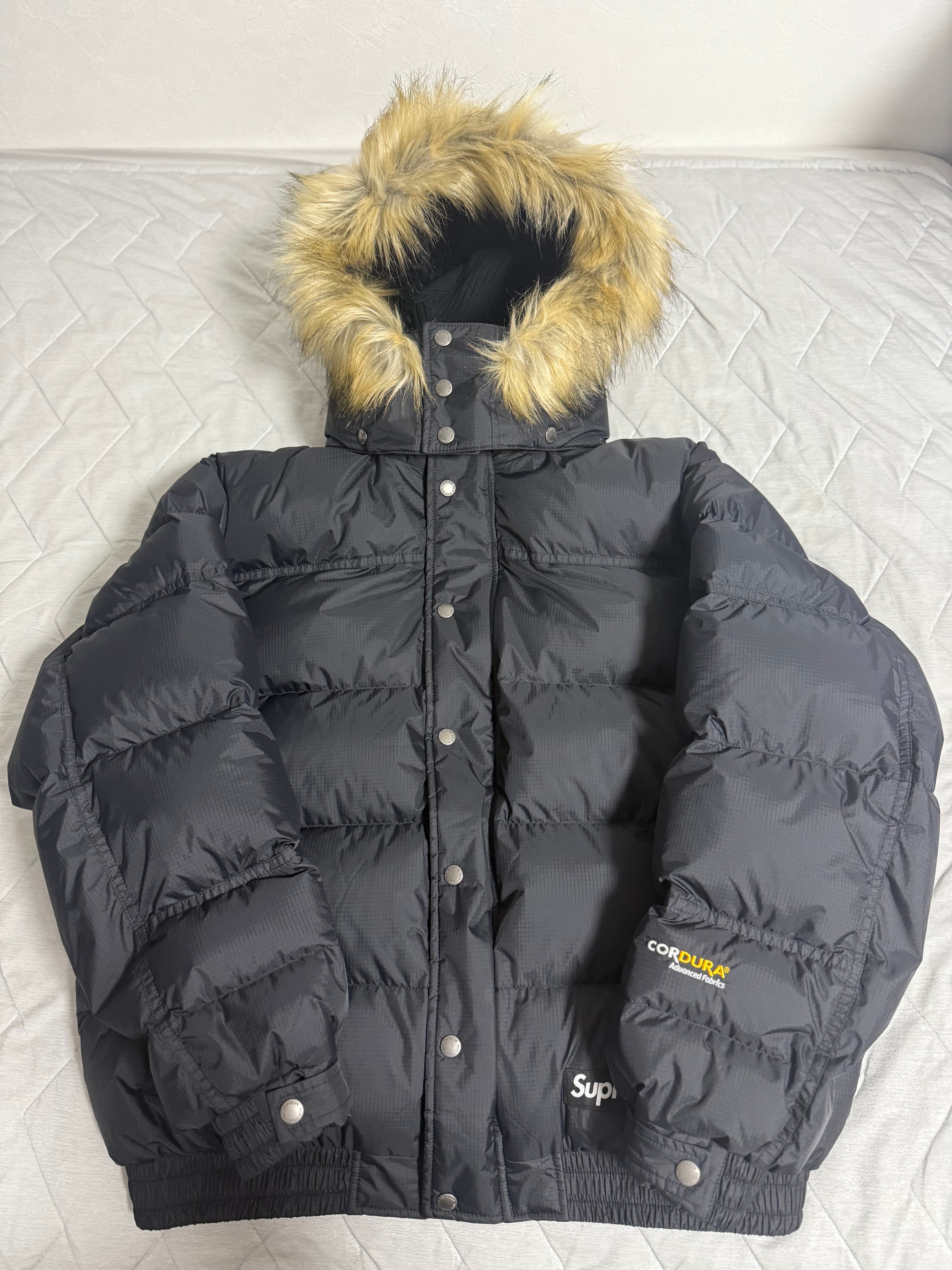 Supreme Facemask 700-Fill Down Puffer Jacket "Black"
