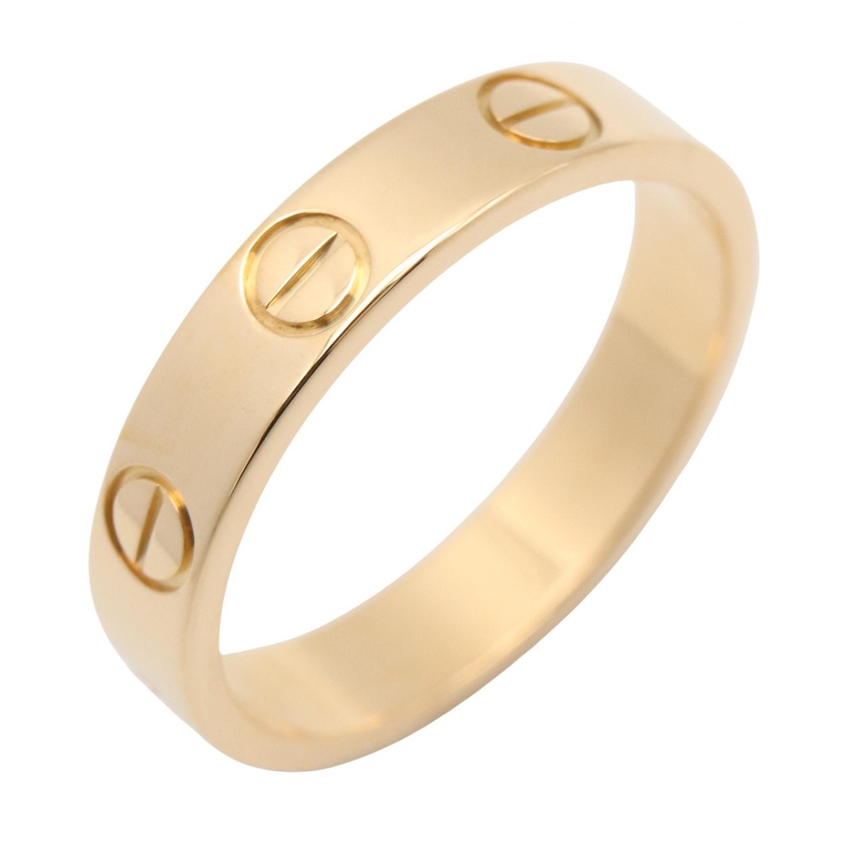 カルティエ CARTIER ミニラブリング リング・指輪 ジュエリー K18(イエローゴールド) メンズ レディース ゴールド系 B4085000 【中古】