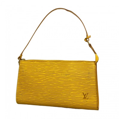 ★SALE【6dc2284】ルイヴィトン ポーチ エピ ポシェットアクセソワール M52959 ジョーヌ【中古】レディース