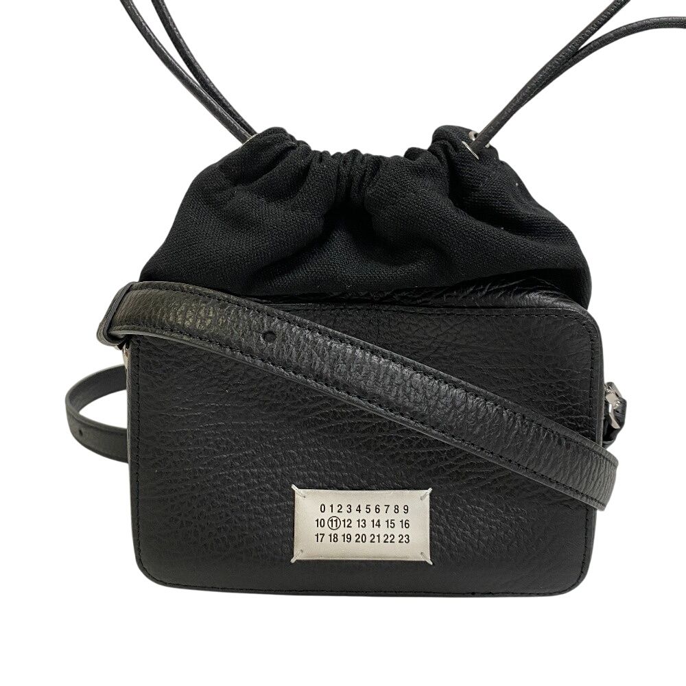メゾンマルジェラ Maison Margiela ショルダーバッグ カメラバッグ 5AC ブラック