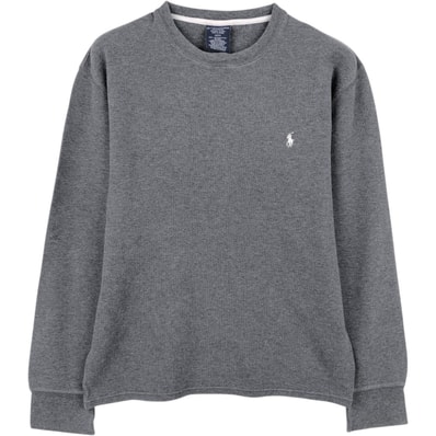 古着 ラルフローレン Ralph Lauren POLO RALPH LAUREN SLEEPWEAR サーマルロンT ワッフル メンズM相当/eaa677772