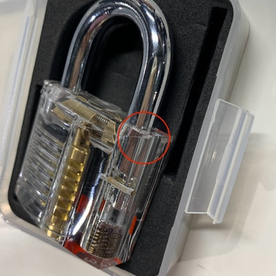 Supreme Transparent Lock "Clear"